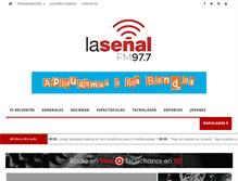 Tablet Screenshot of fm977.com.ar